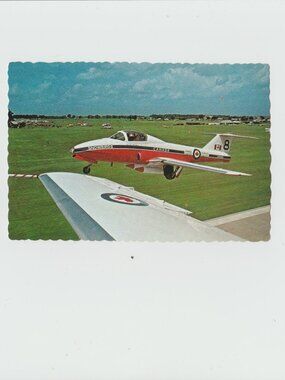 Snowbirds C.F.B. Moose Jaw Postcard
